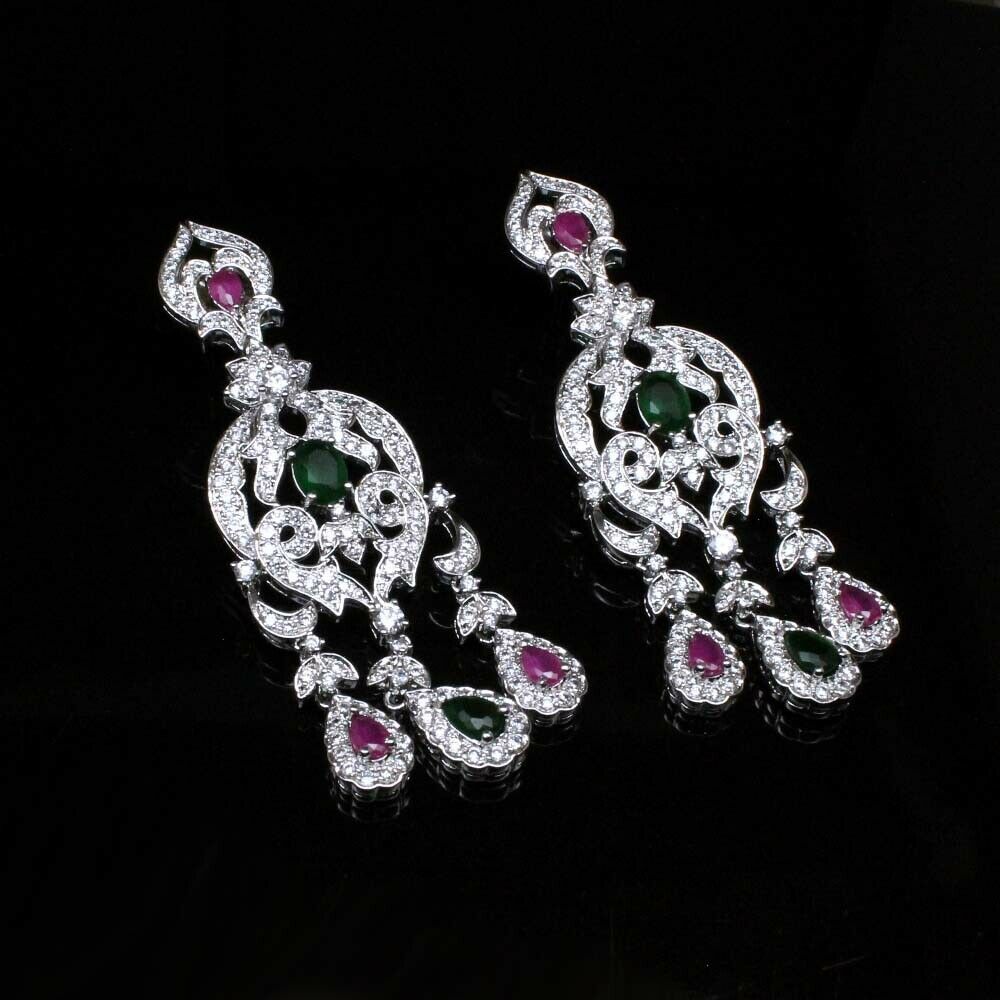 Glow and Shine Platinum Swarovski® Zirconia Earrings Online Jewellery  Shopping India | Platinum 950 | Candere by Kalyan Jewellers